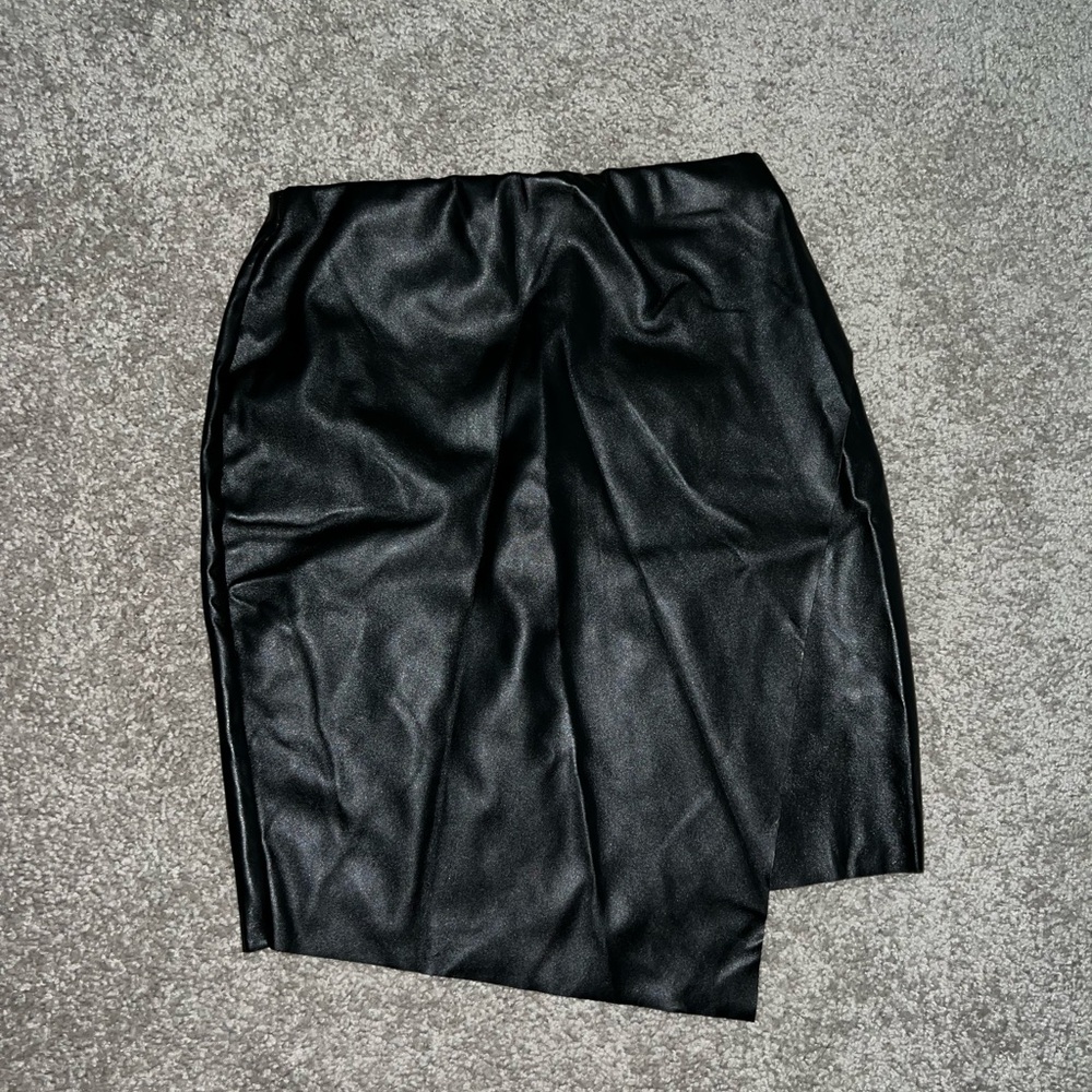 Leather skirt